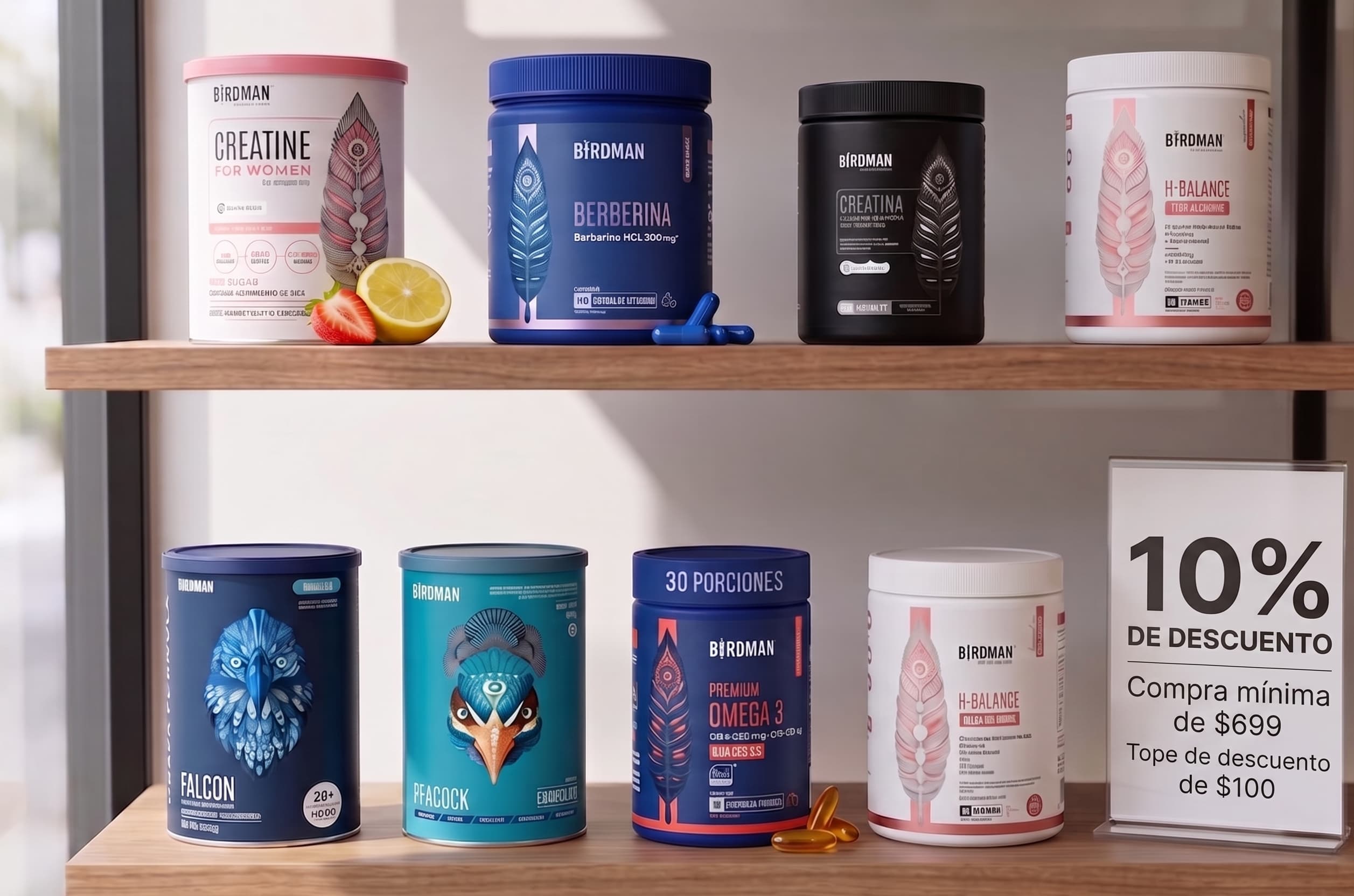 10% OFF en Productos Birdman